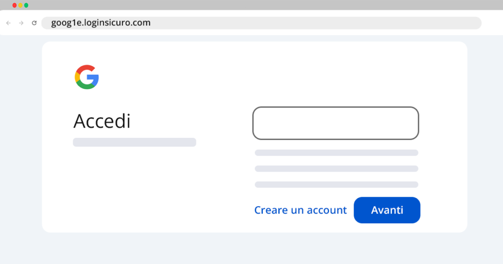 Dominio personalizzato per una simulazione di phishing