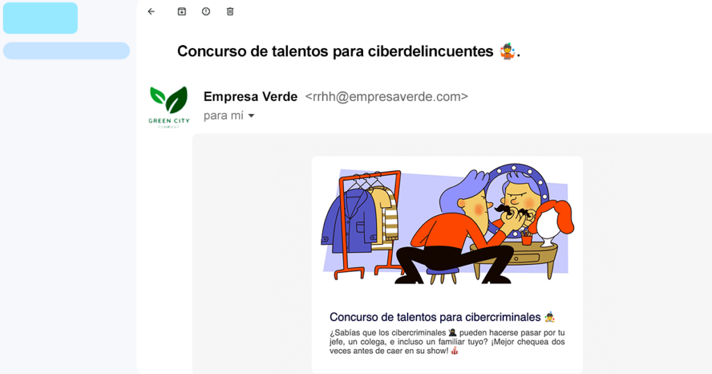 Nudge en email