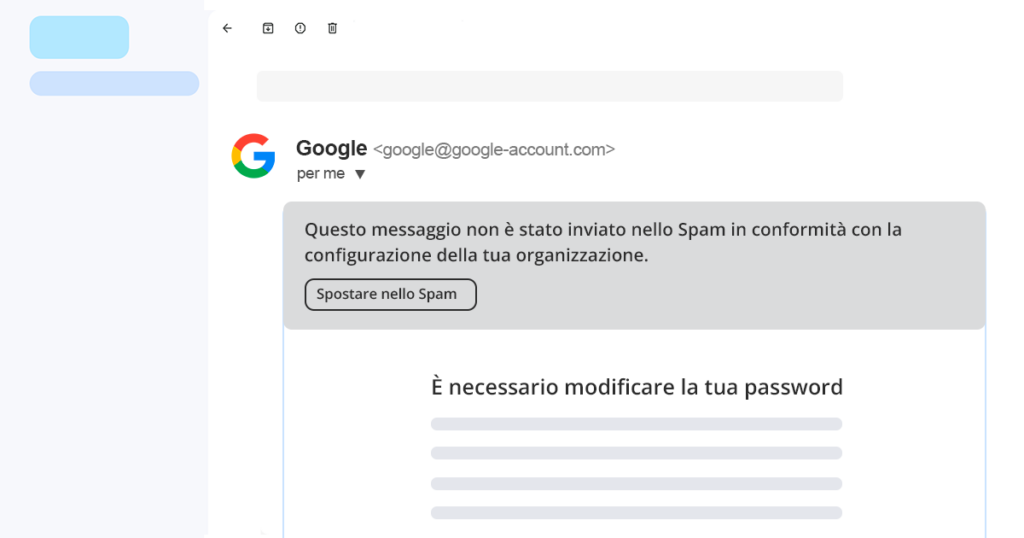 Configurazione del Direct Message Injection tramite Google