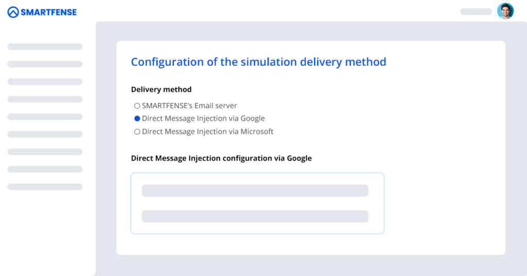 Selection of the mailing method